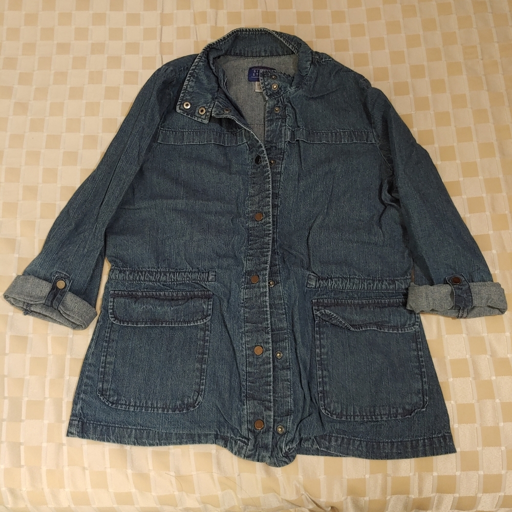 Simply Styled Women Jean Jacket Size M